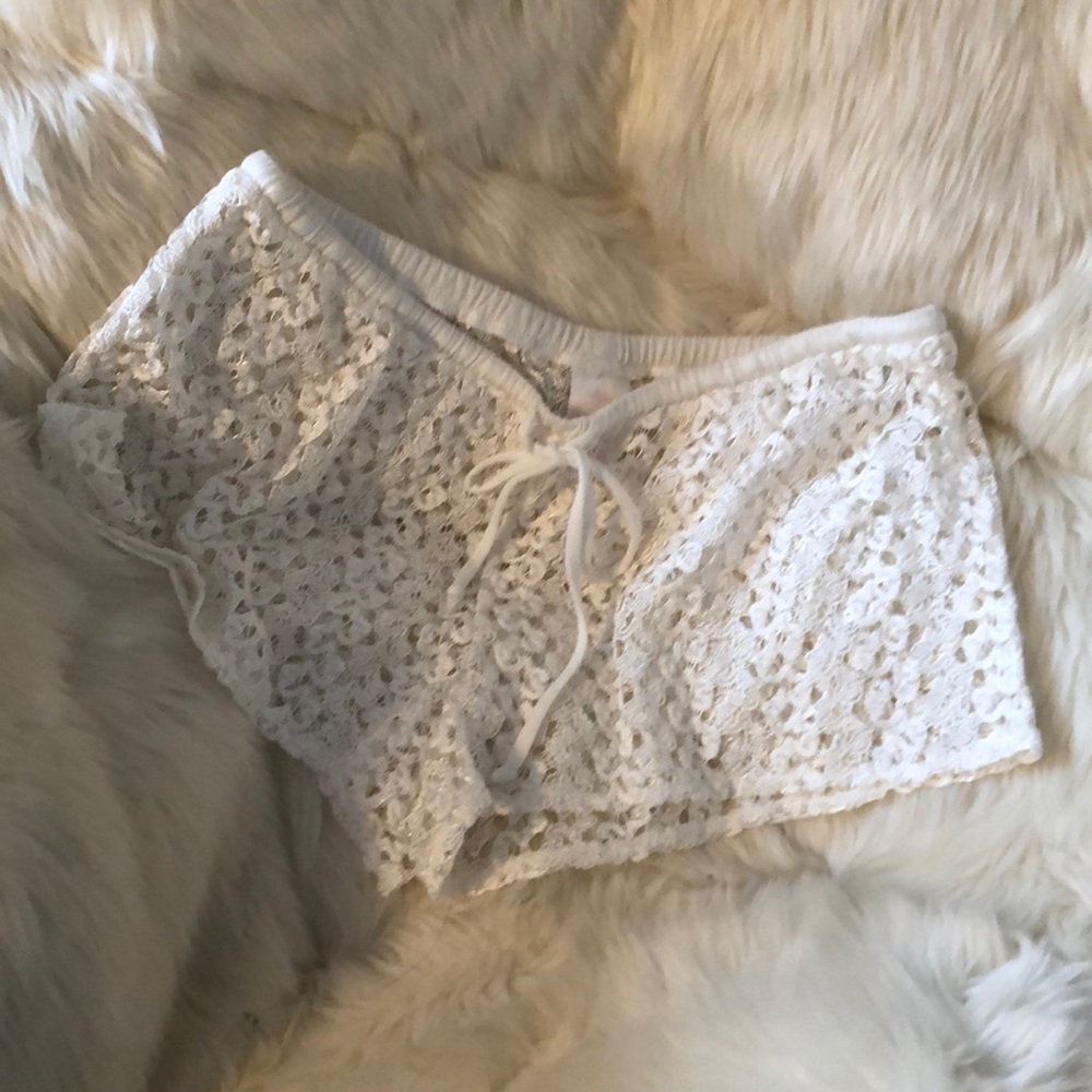 Crochet shorts